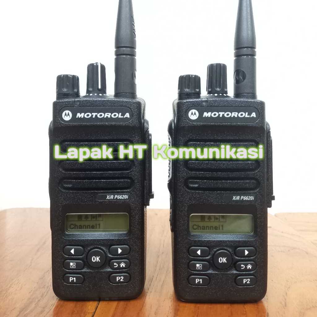 HT Motorola XIR P6620i UHF LOW 350-400MHz TIA Gasproof Original Bekas XIR P6620i 350MHz Seken XIR P6