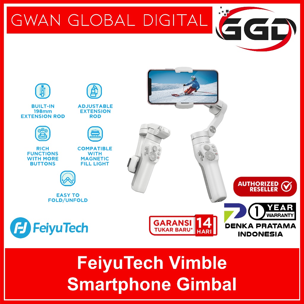 Feiyutech Vimble 3 Smartphone Gimbal Stabilizer - Ideal for Camera Stabilization