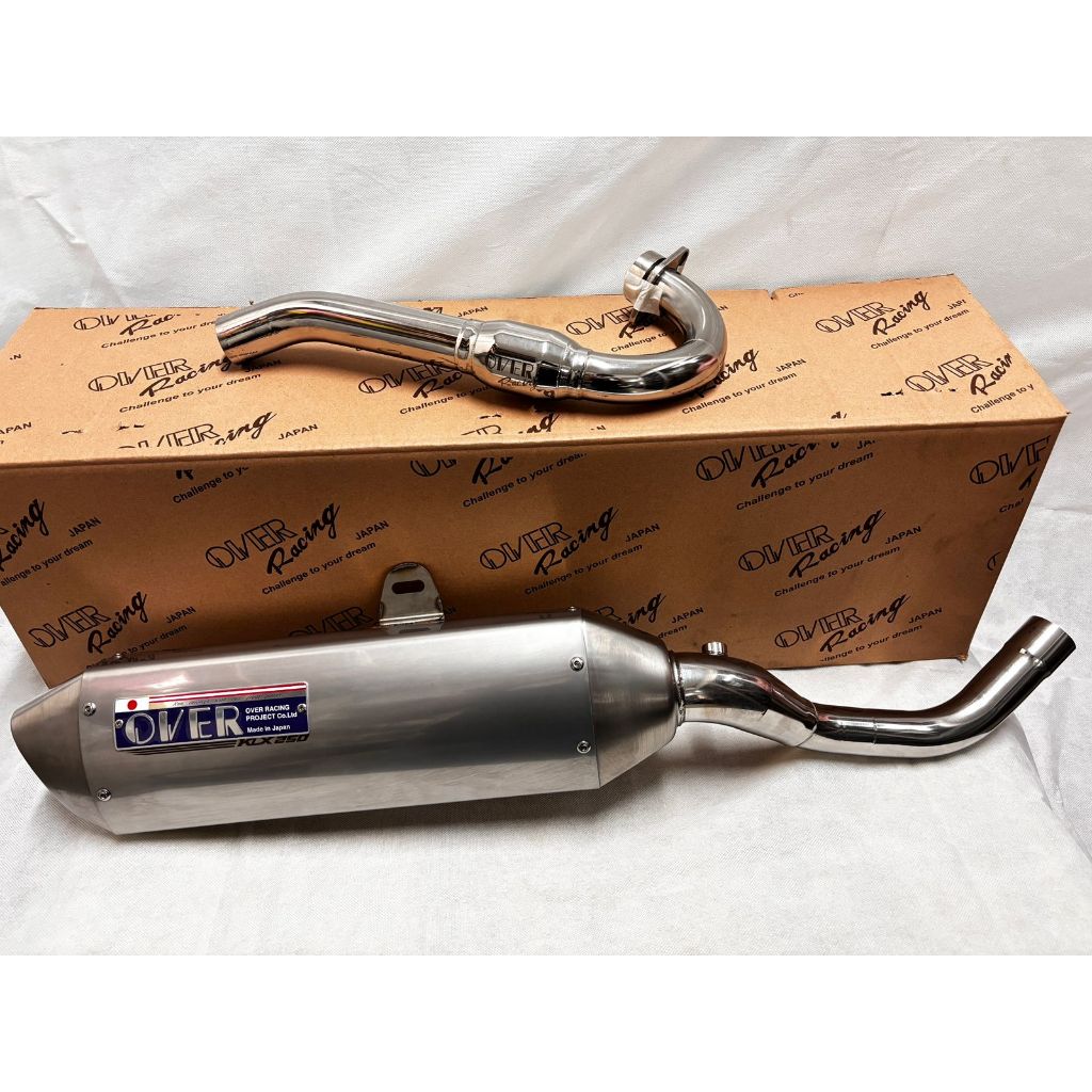 Knalpot Over Racing Kawasaki KLX 250 Supermoto Fullsystem