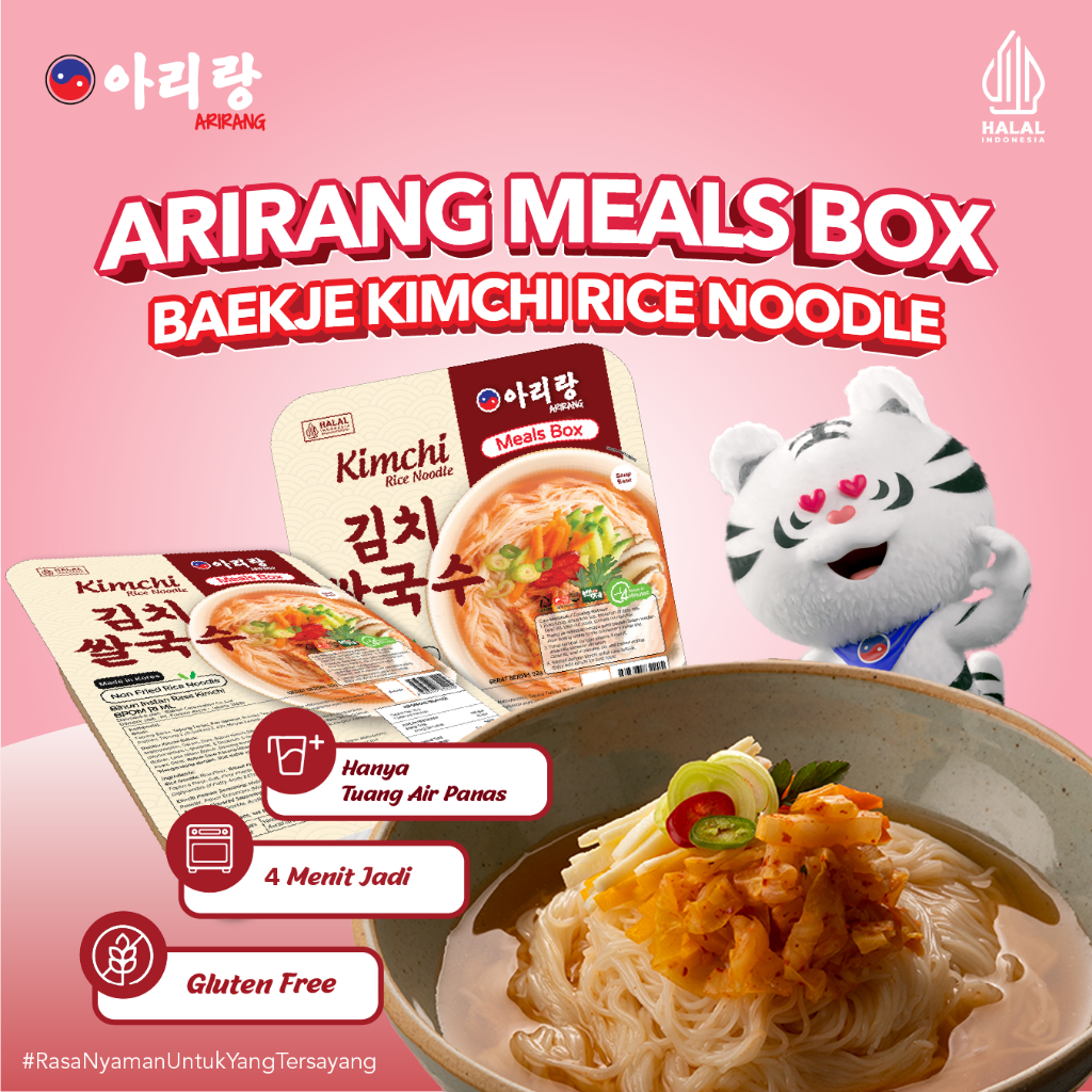 

Arirang Meals Box Baekje Kimchi Rice Noodle