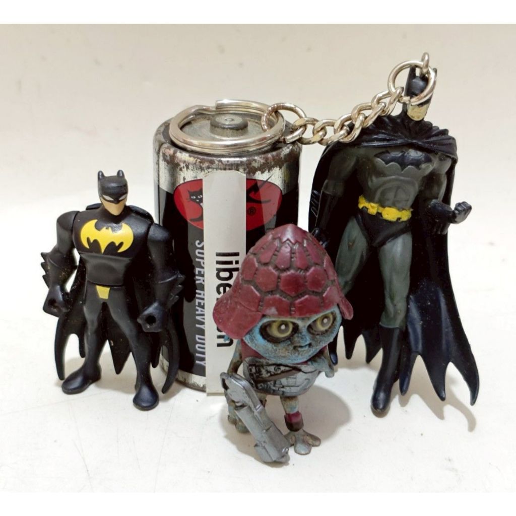 Set dc justice league mighty minis batman , men in black pawny MIB action figure