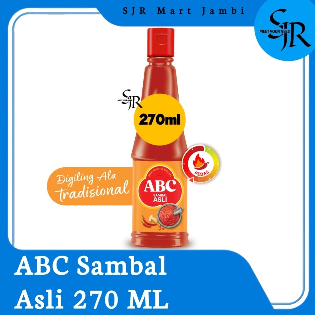 

[Saus] ABC Saus Sambal Asli | Kemasan Botol 270ml