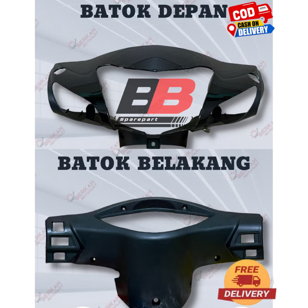 Batok totok supra fit new hitam kualitas terbaik narita | BB sparepart