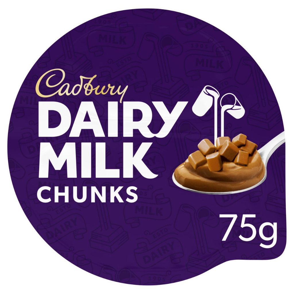 

Cadbury Dairy Milk Chocolate Chunks 81g – Cokelat Susu Mini Pack Halal
