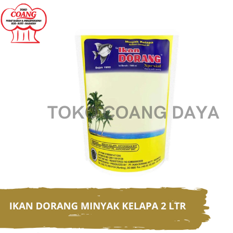 

IKAN DORANG MINYAK KELAPA 2 LTR