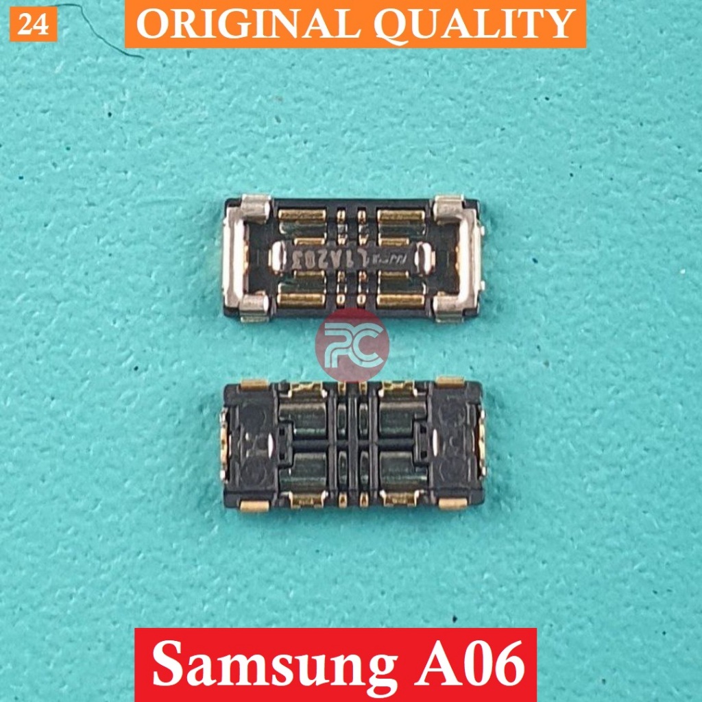 Konektor Batt Samsung A06 Original Conecctor Battery Di Mesin