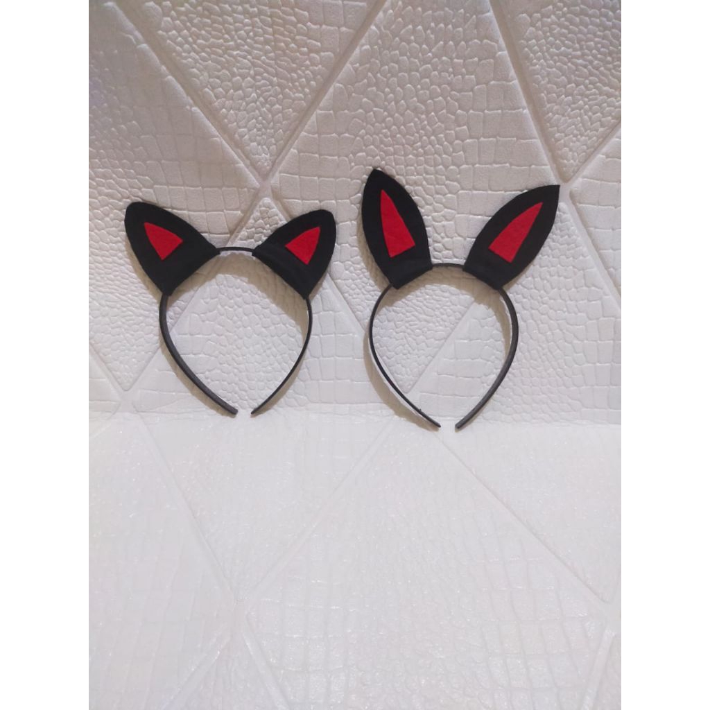 Bando Halloween Kucing Hitam