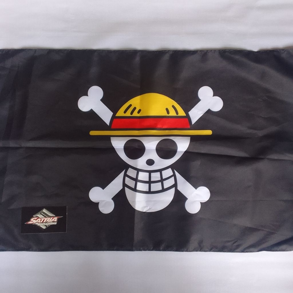 Bendera One Piece, Jolly Roger Luffi, Jolly Roger One Piece 75×45cm