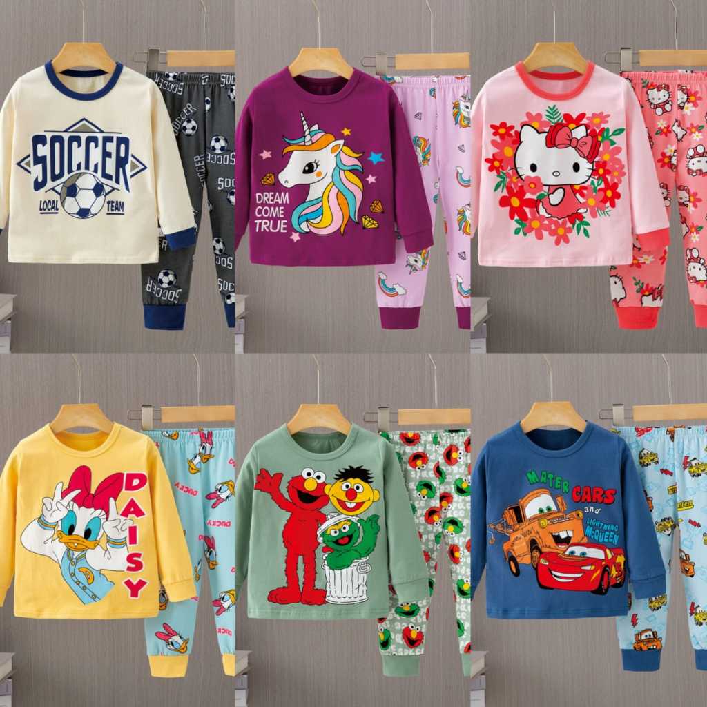 Setelan baju anak - Piyama Organik Premium Jijibeier