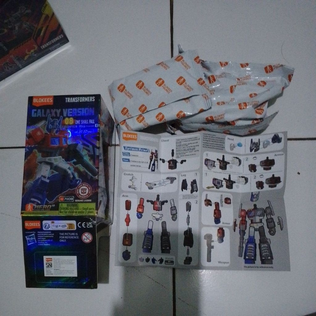 Blokees Transformers Galaxy Version 08 - Optimus Prime SECRET