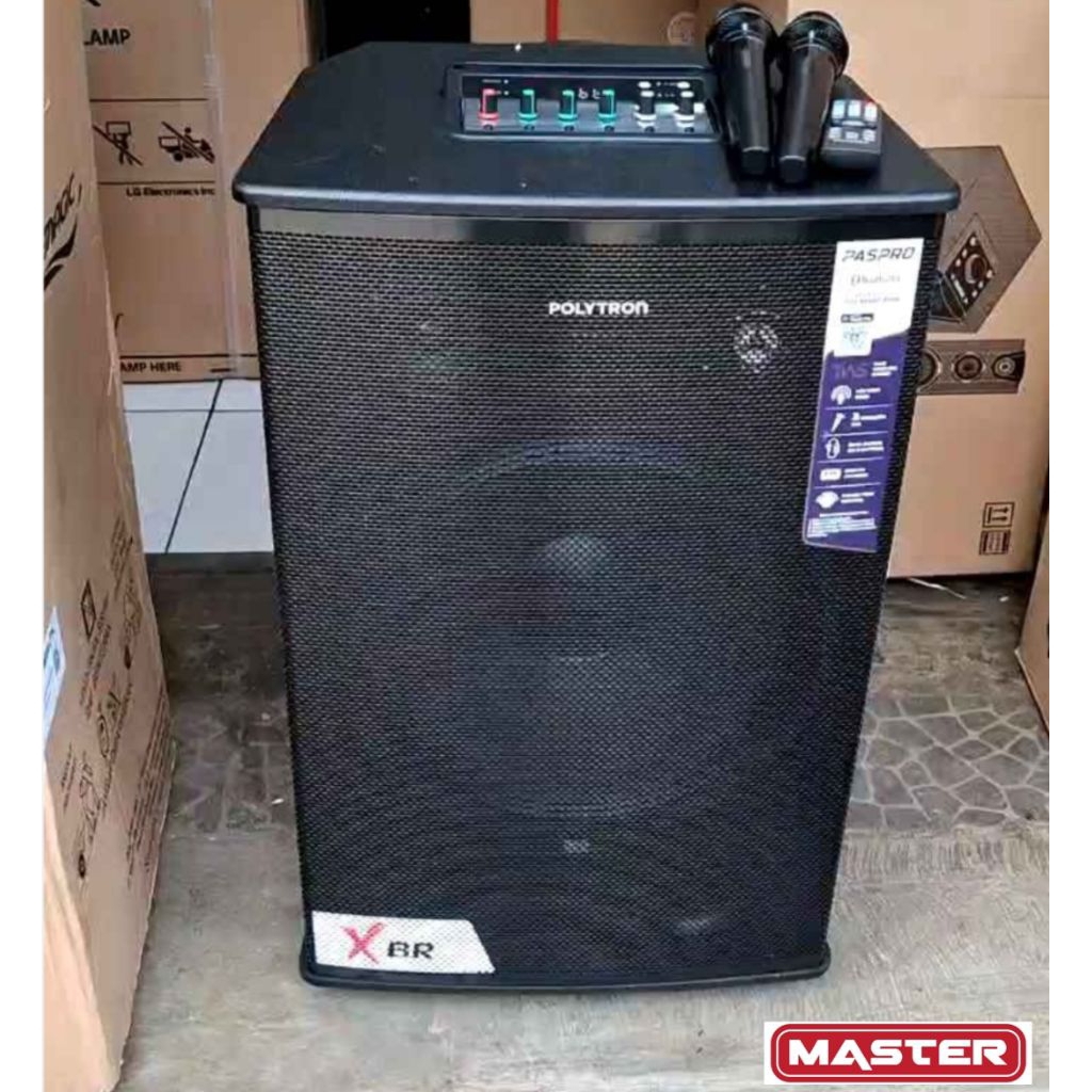 SPEAKER AKTIF PORTABEL POLYTRON 15 INCI PASPRO15F7