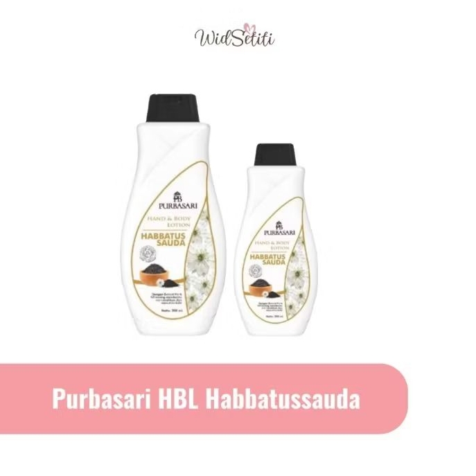 PURBASARI HBL HABBATUSSAUDA/PURBASARI HABBATUSSAUDA/HAND BODY LOTION PURBASARI/LOTION PURBASARI/HBL 