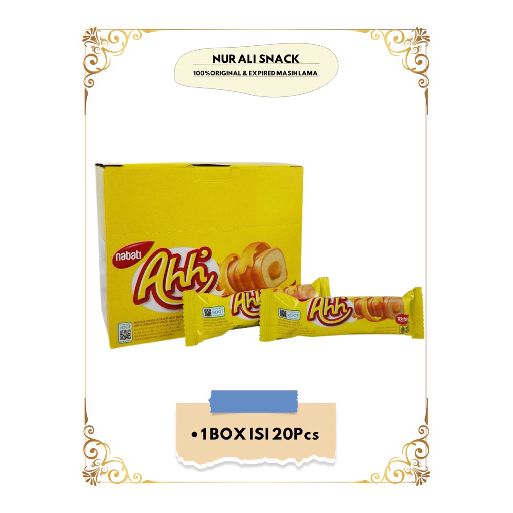 

Nabati Ahh keju 1 box isi 20pcs
