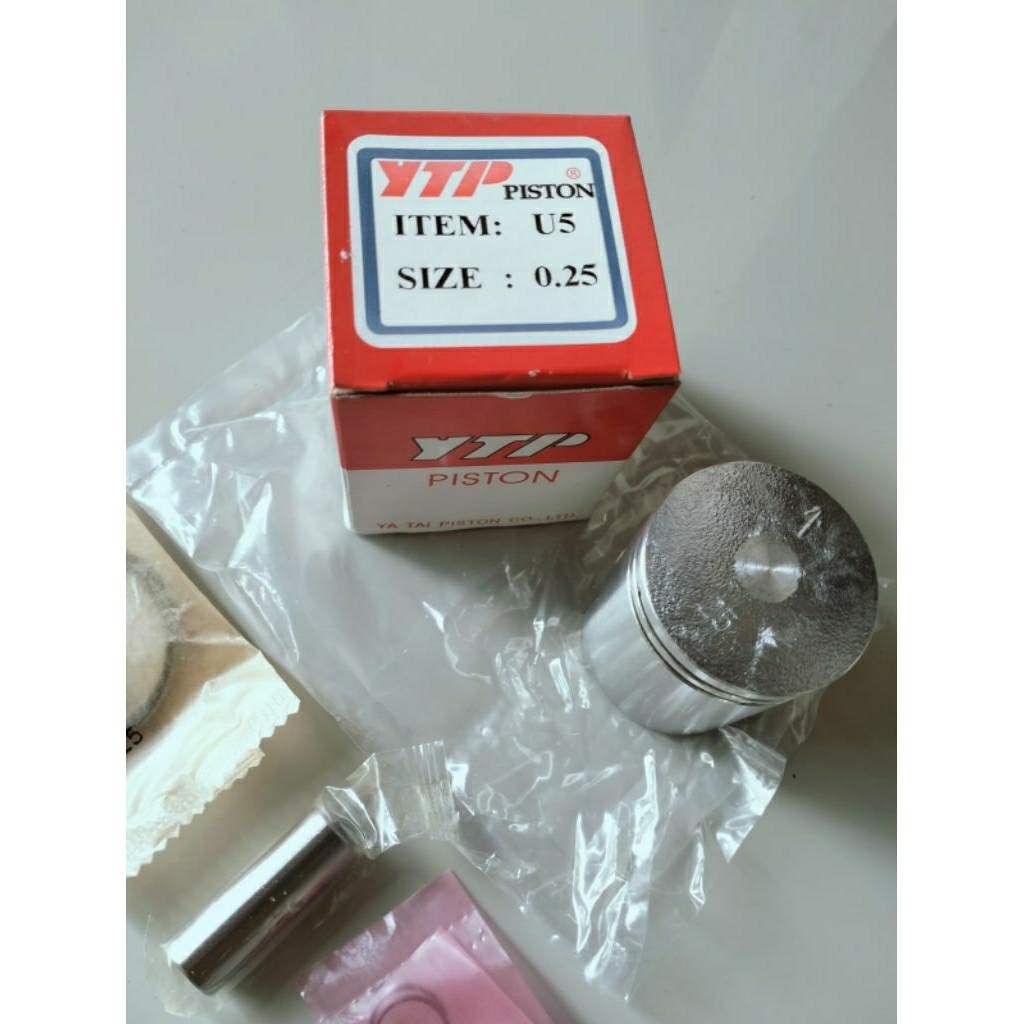 Piston Kit Seher Kit Yamaha U5 Overses 25 ( PNP Motor SANEX 2 TAK / MESIN RUMPUT(