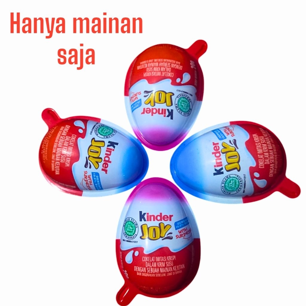 mainan kinder joy tanpa coklat (HANYA MAINAN SAJA)