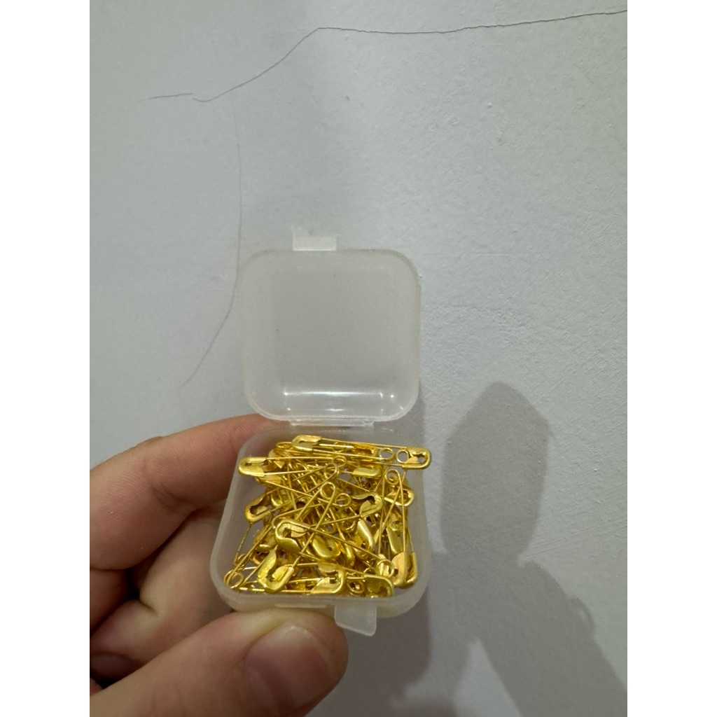 PENITI HIJAB PREMIUM mini Super Tajam  anti karat, Peniti Jilbab