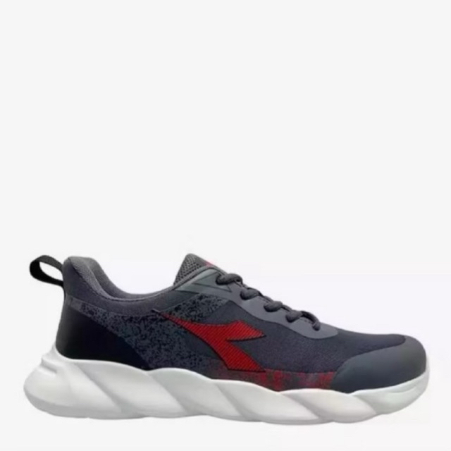 DIADORA ESINE MEN'S RUNNING SHOES DARK GREY/RED
