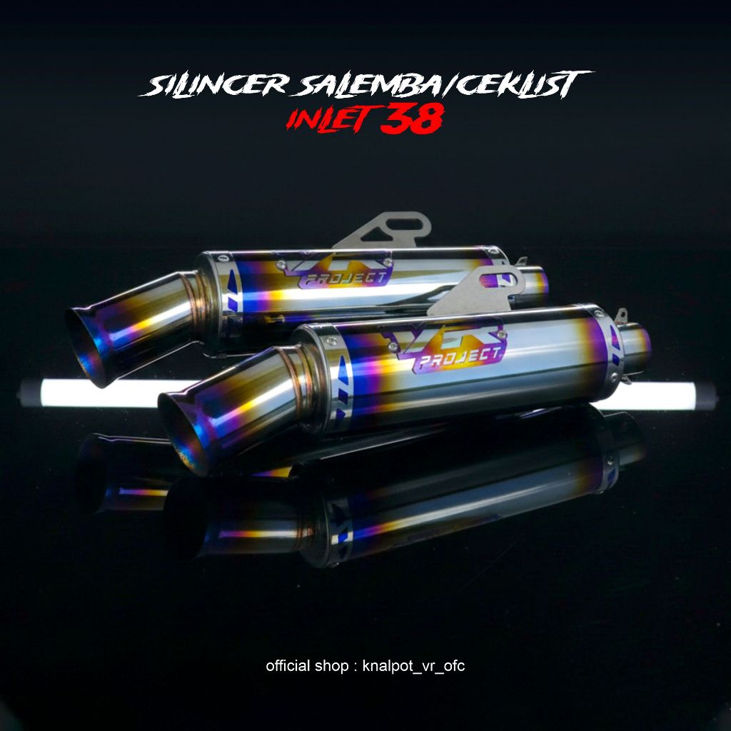 SILINCER KNALPOT SALEMBA CEKLIST BLUEMOON VR PROJECT INLET 38 MX BEAT VARIO MIO AEROX DLL