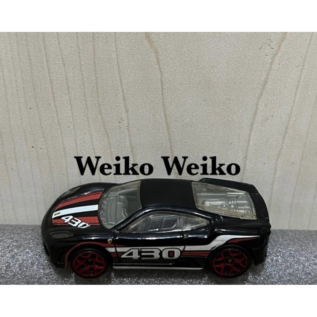 hotwheels loose ferrari 430 challenge black