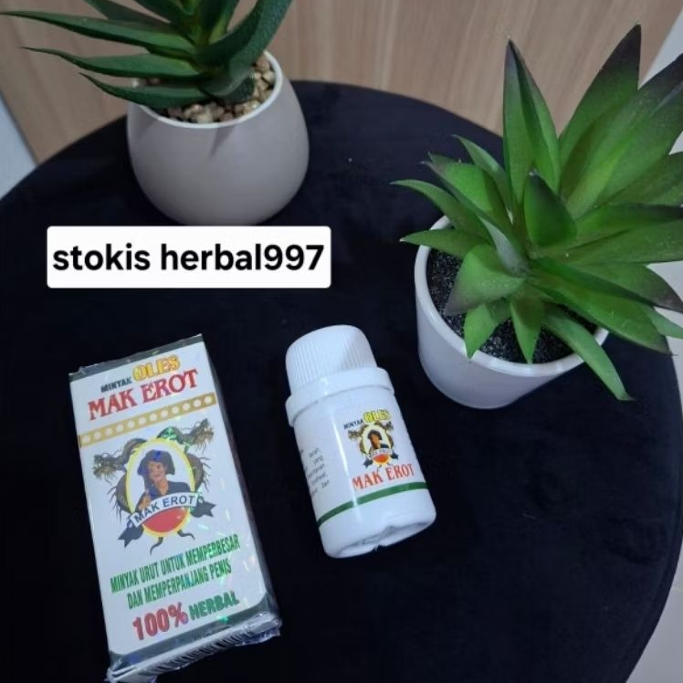 Minyak Mak Erot Asli minyak urut pijat bisa bikin ukuran panjang dan besar permanen