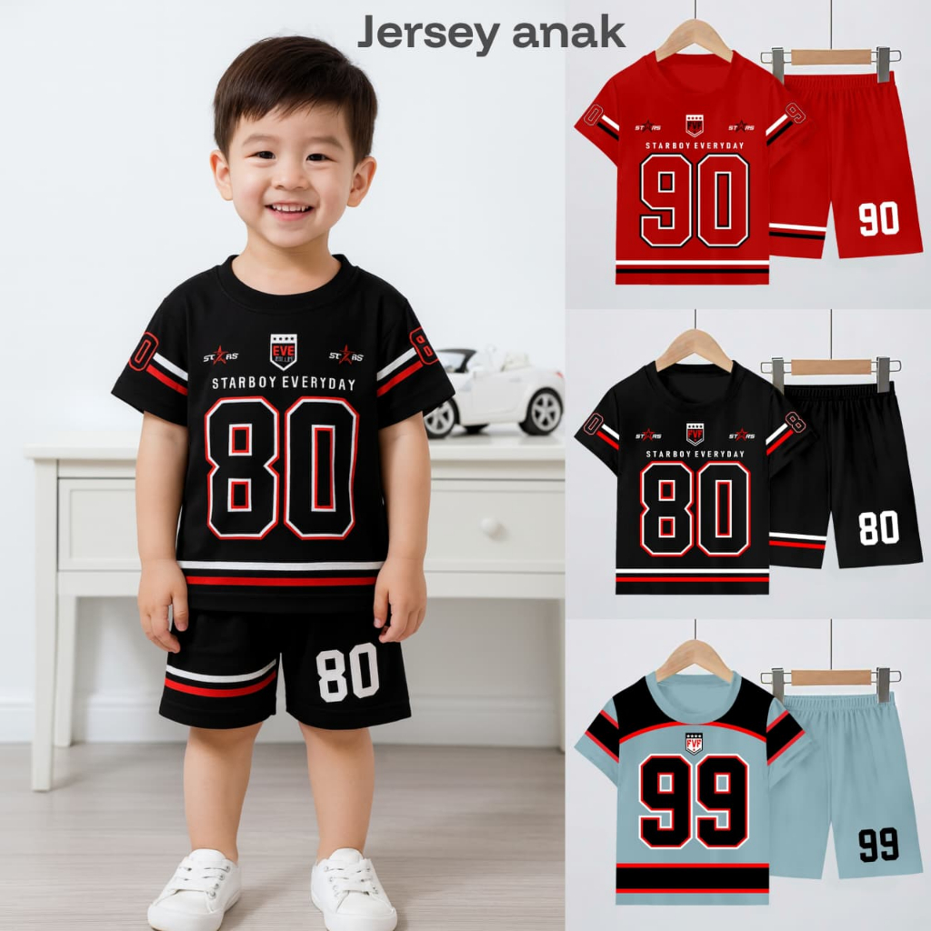 SETELAN JERSEY ANAK-ANAK/SETELAN ANAK V08/SETELAN BAYI