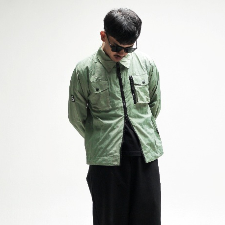 Troublemaker | Overshirt Jacket - Buckingham Dusty Sage