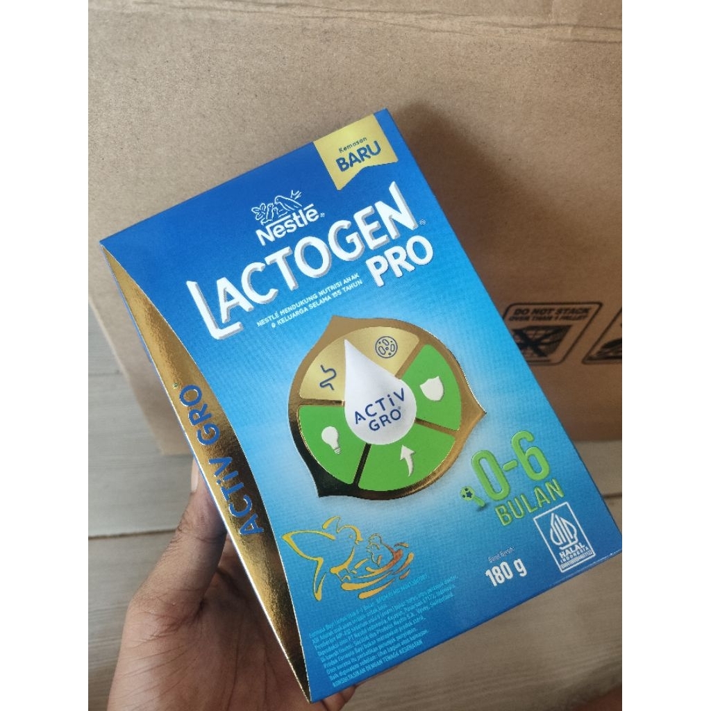 Susu Lactogen pro 0 6 bulan 180gram