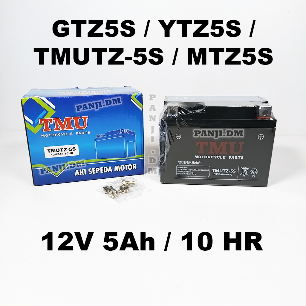 Aki Kering TMU GTZ5S GTZ5V YTZ5S TMUTZ5S Beat Vario Karisma Supra X 125 Megapro New Monoshock Mio J