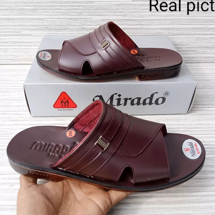 Sandal Mirado Pria Original / Sandal Pria Mirado Original Sandal Kulit Pria Sandal Casual Mirado