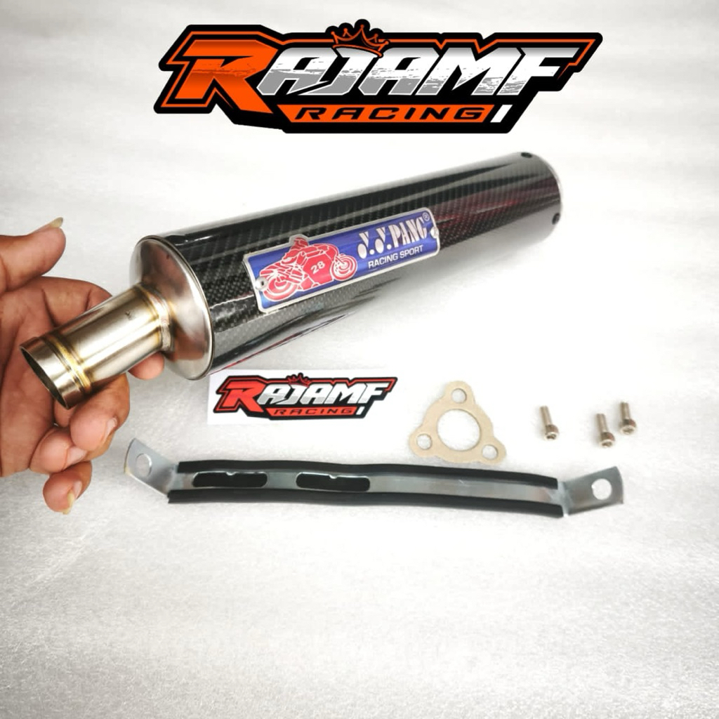Silincer knalpot Yypang YY pang Ninja R RR SS Rx king Rx Z Suzuki RG RGR Fizr Alfa Sigma Tornado Bra
