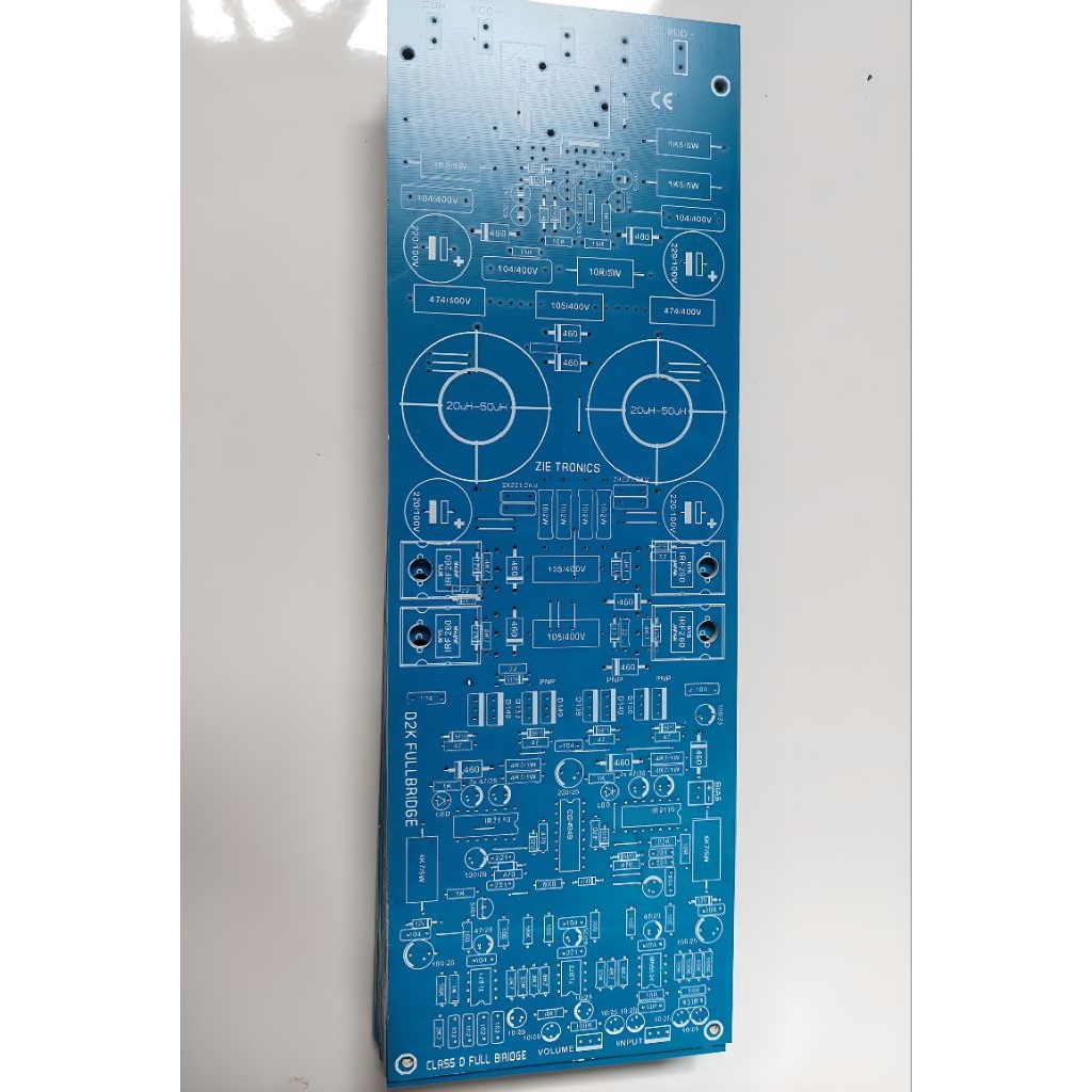 PCB D2K FULLBRIDGE CLASS D AMPLIFIER FIX