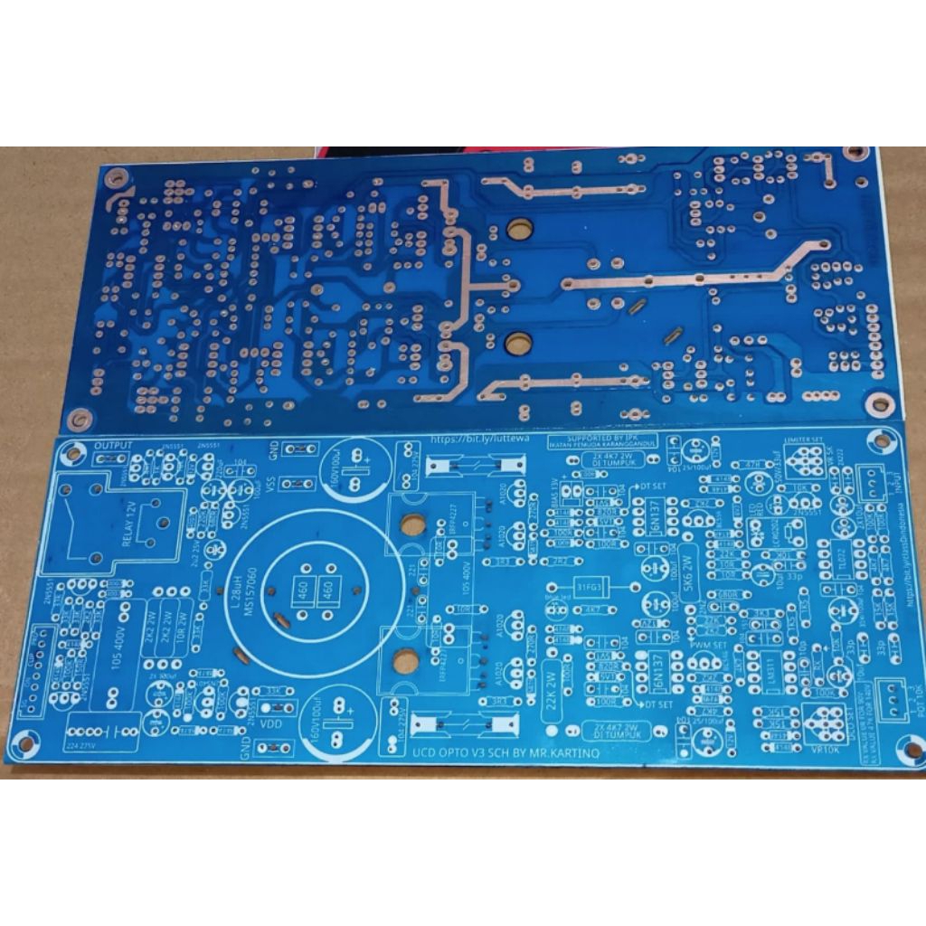 PCB UCD OPTO V3 CLASS D AMPLIFIER FIX