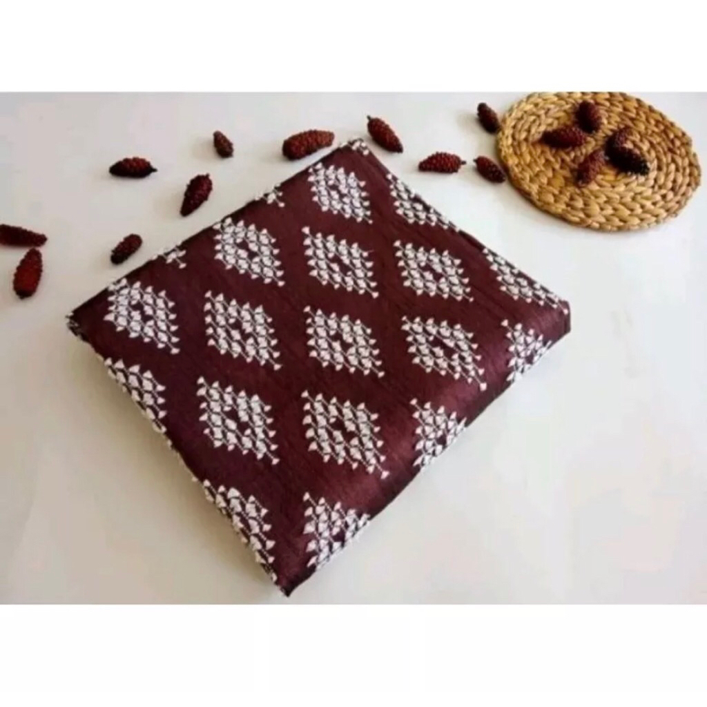 Kain Tenun Sulam Bulu 1,5 Meter