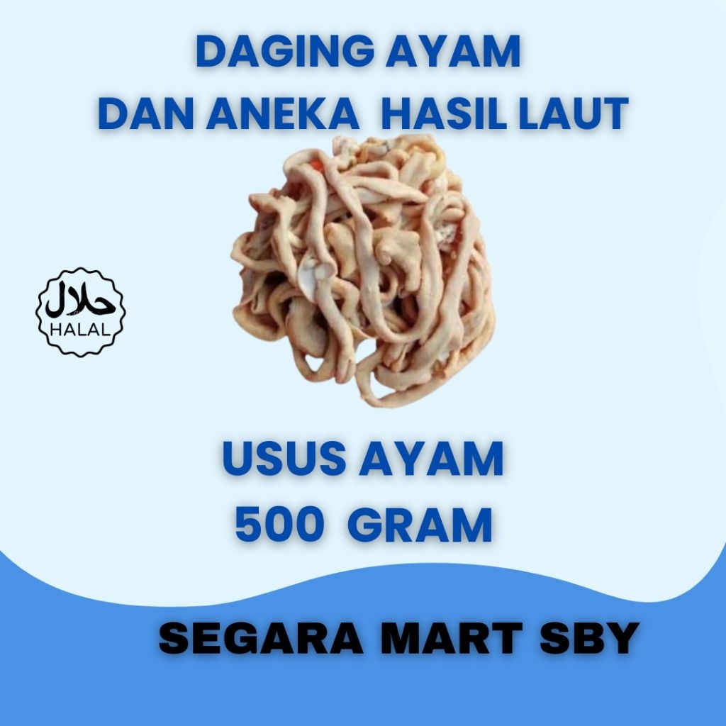 

USUS AYAM BERSIH 500 GRAM || Segara Mart Sby