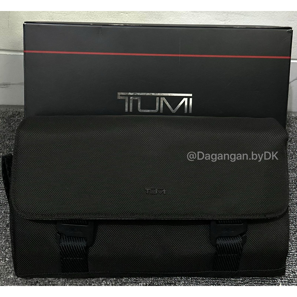 Tas Tumi Hand Bag Organizer Original 100% Full Black