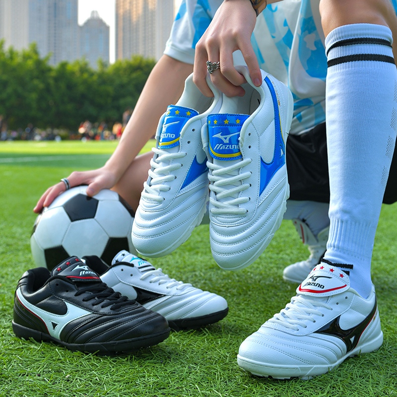 Sepatu Futsal Mizuno Morellia  White Black TURF