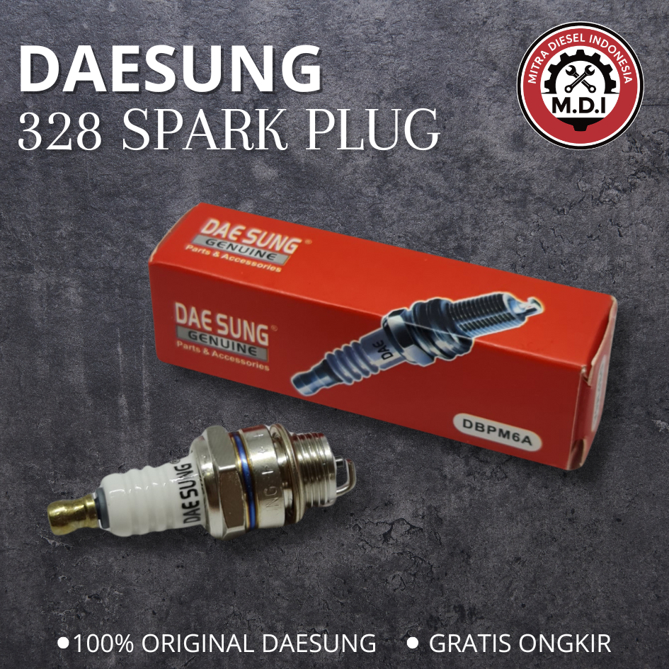 Busi 328 BPM6A busi mesin potong rumput 328 daesung