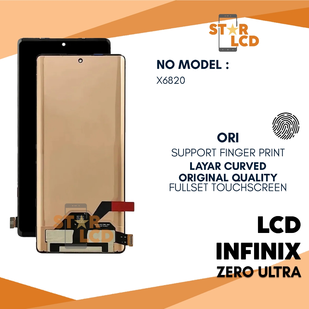 Grosir LCD Infinix Zero Ultra / X6820 - Finger Print Fullset Touchscreen