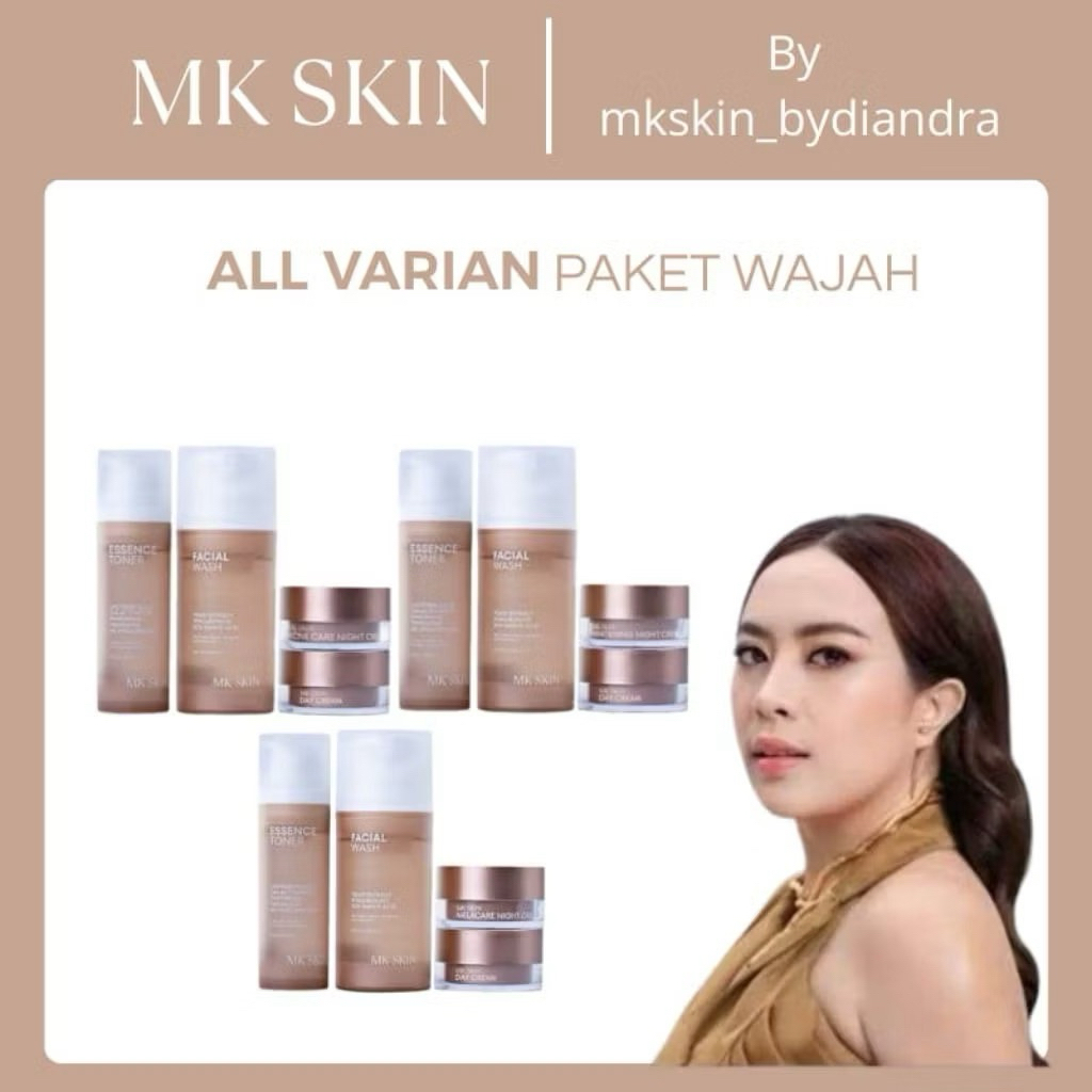 BEDAK TABUR MS GLOW / IVORY - OILY MATTE - NATURAL