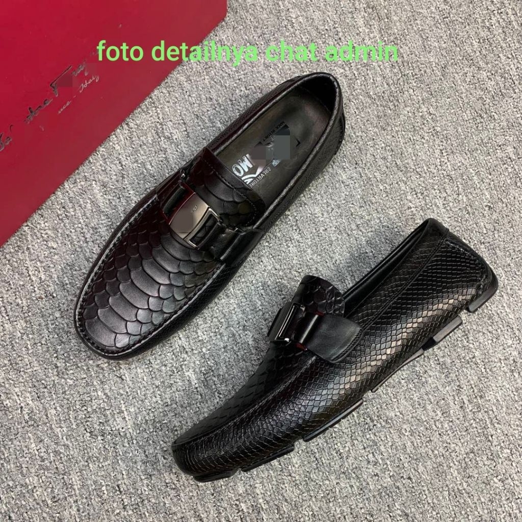 SEPATU LOAFER PRIA KULIT FR29001 LOAFER PRIA BRANDED IMPORT