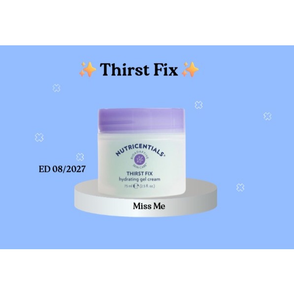 

Pelembab Hydrating Gel Cream Thirst Fix Normal to Oily Skin