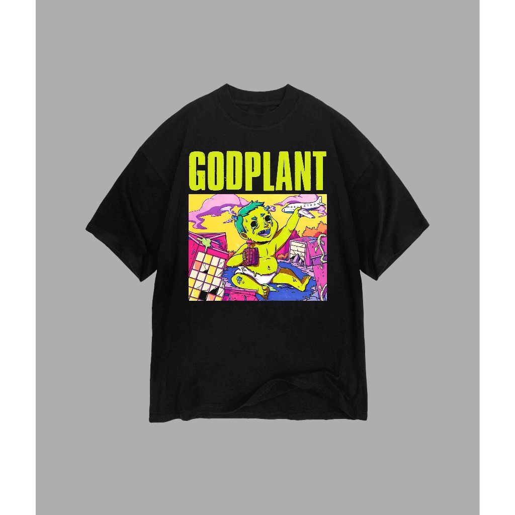 Kaos Godplant - Turbulensi | T-shirt Band Godplant - Turbulensi