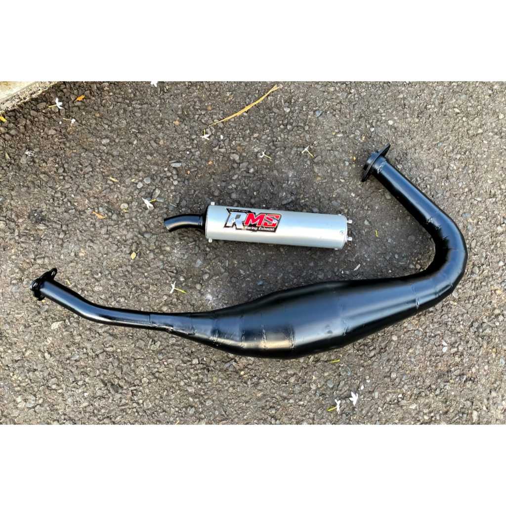 KNALPOT KOLONG REPSOL RX KING BLACK LES - RX KING