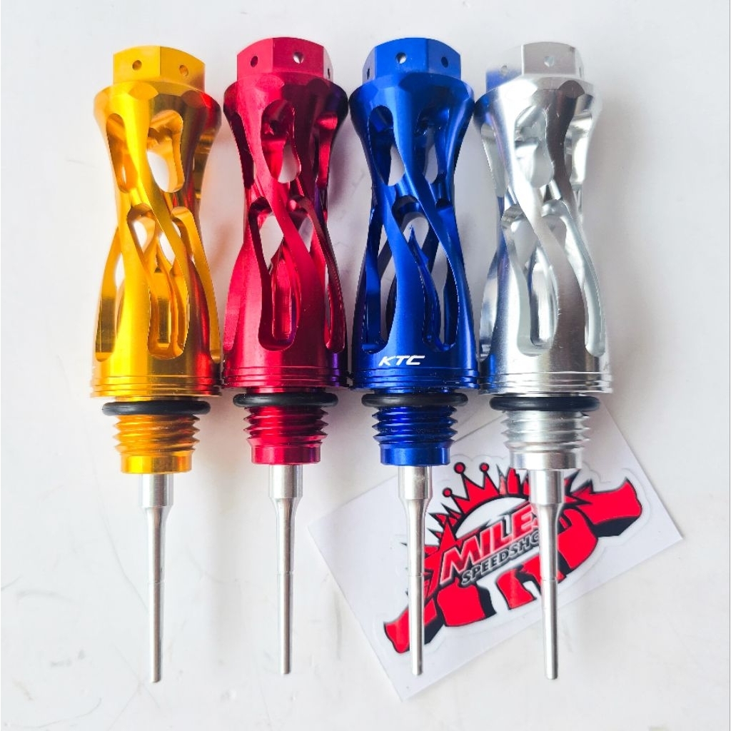 Tutup Oli KTC: Gold/Merah/Biru/Silver