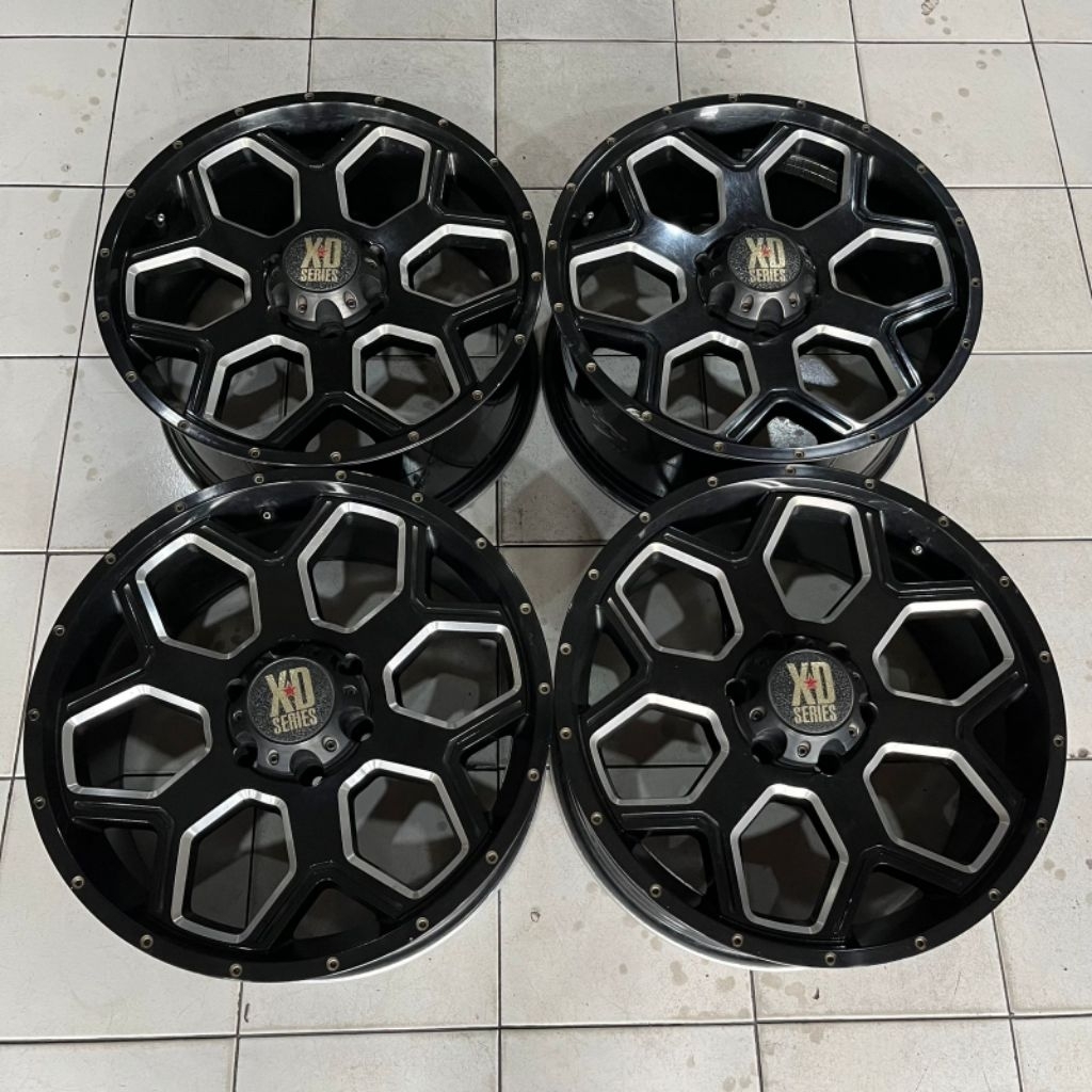Velg Mobil Second XD SERIES Ring 20 pcd 6x139,7 Pajero Fortuner Triton Hilux Dc Ranger