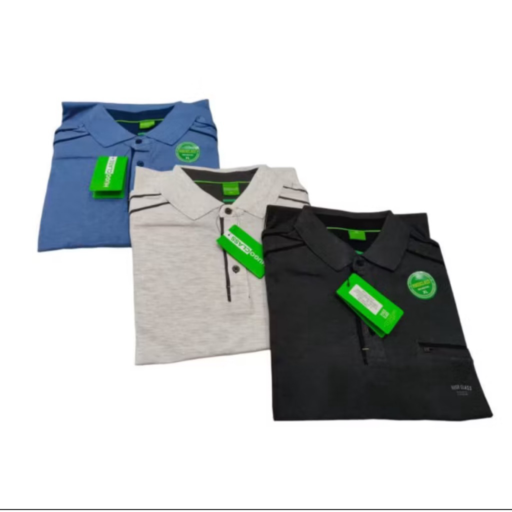 kaos kerah Hugo Class/kaos kerah distro/