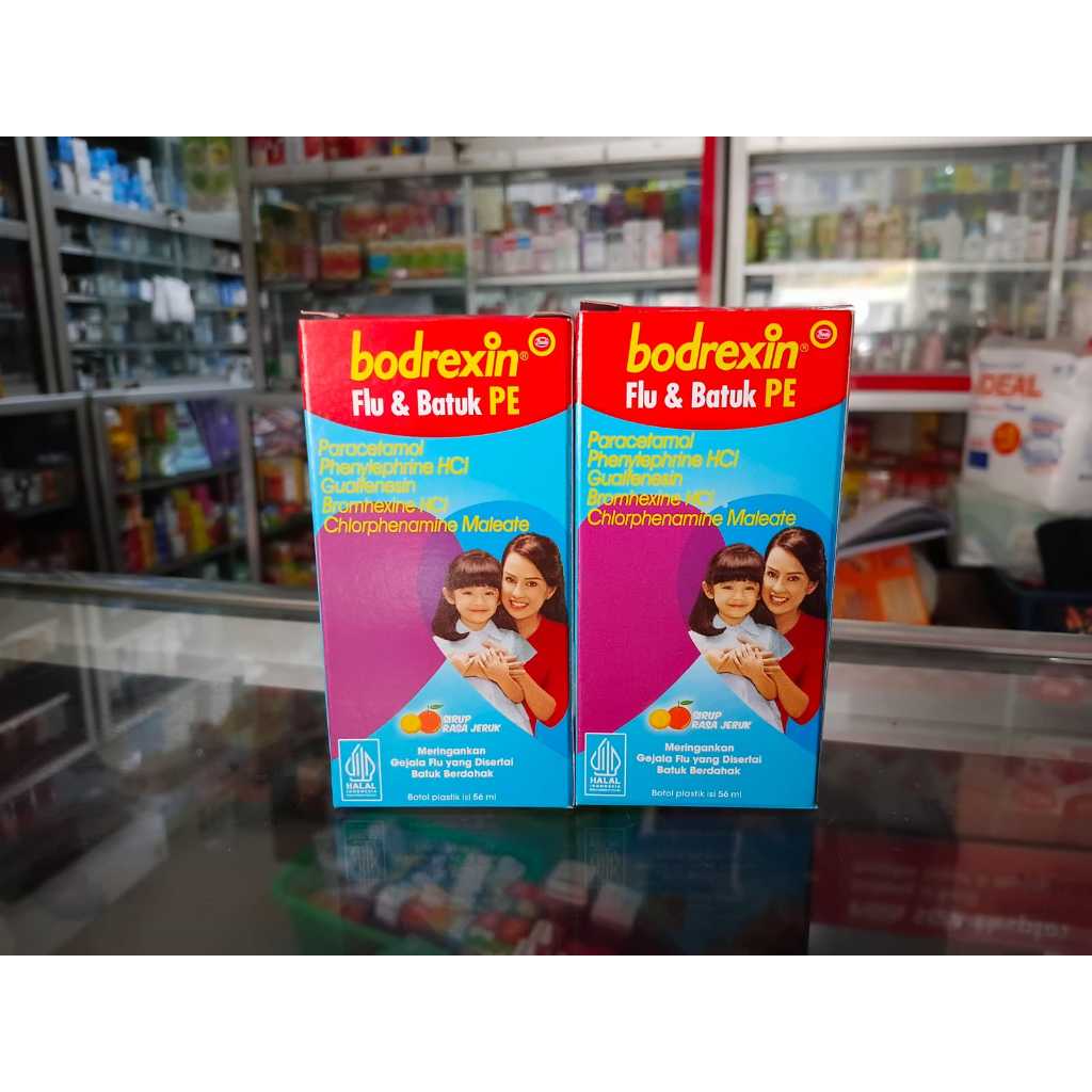 BODREXIN FLU DAN BATUK BERDAHAK SIRUP 56ML