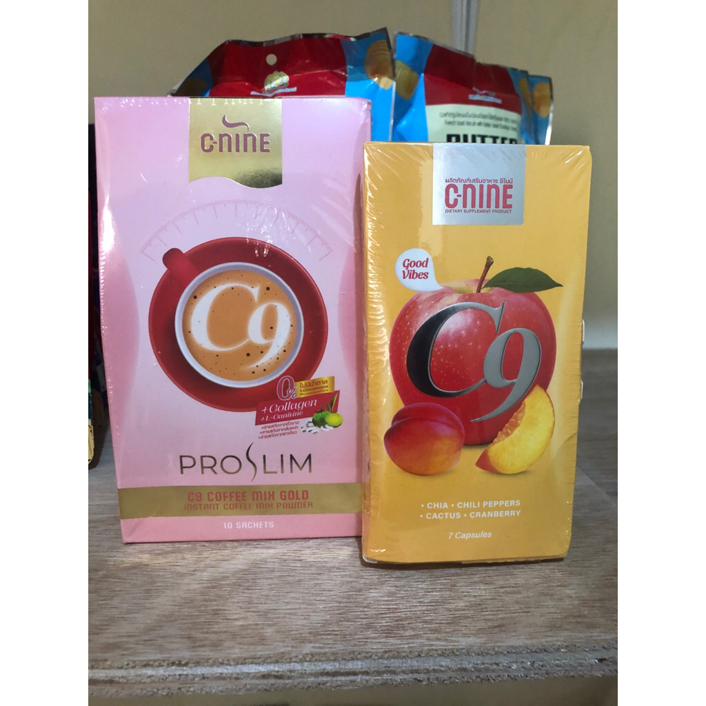 READY STOCK C-NINE DIETARY SUPLLEMENT / COFFEE MIX PRODUCT C9 ORIGINAL THAILAND