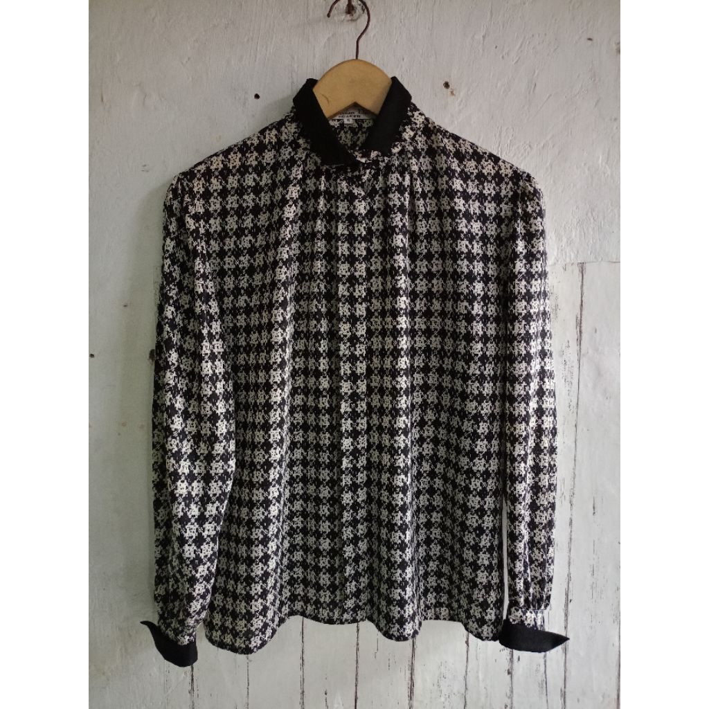 Christian Dior Button Blouse