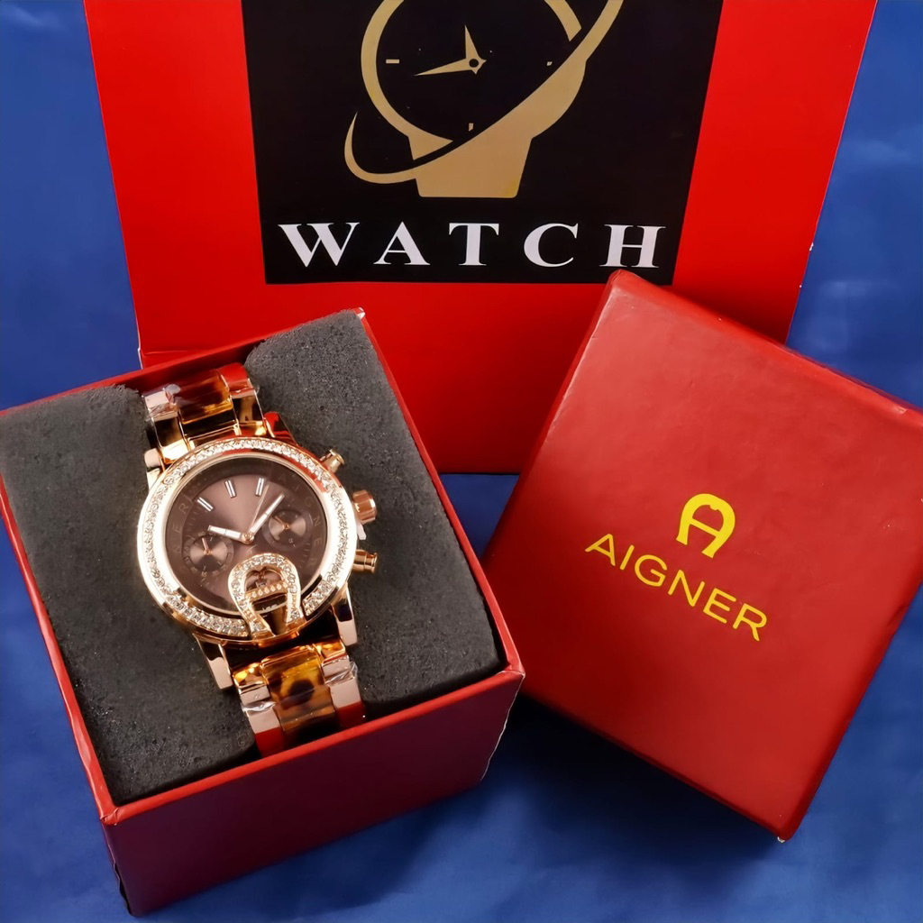 JAM TANGAN WANITA CEWEK AG 39MM RANTAI SEMI KERAMIK JAM TANGAN CEWEK MEWAH TERBARU